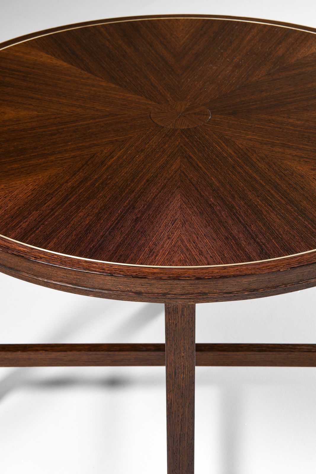 Console Tables In Wengé And Aluminium By Torsten Thorup & Claus Bonderup, 1950's photo 3541.0