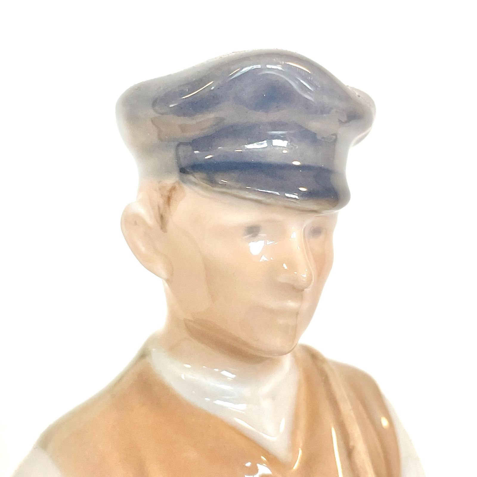 Royal Copenhagen Porcelain Figurine Of Boy Sentry With Hammet In Exquisite Glaze Designed By Christian Thomsen In 1904 photo furniture