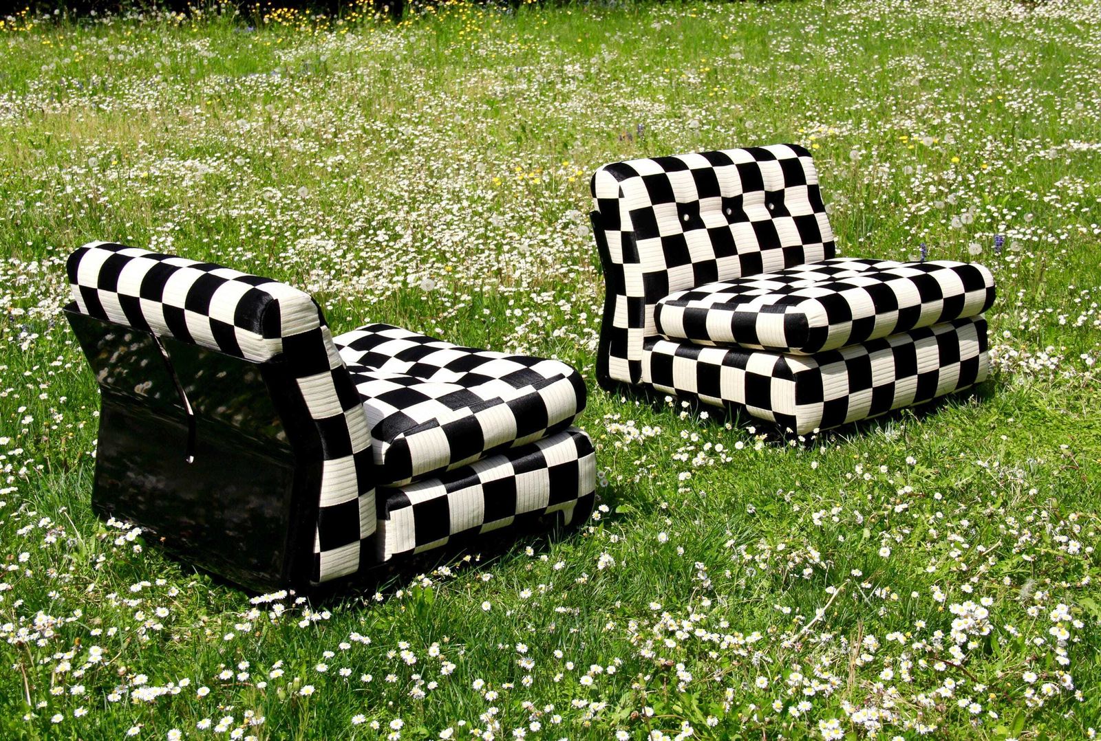 Scacco Matto, Vintage Modular Amanta Sofa Couch By M.Bellini For B&B, Italy, 1979 photo furniture