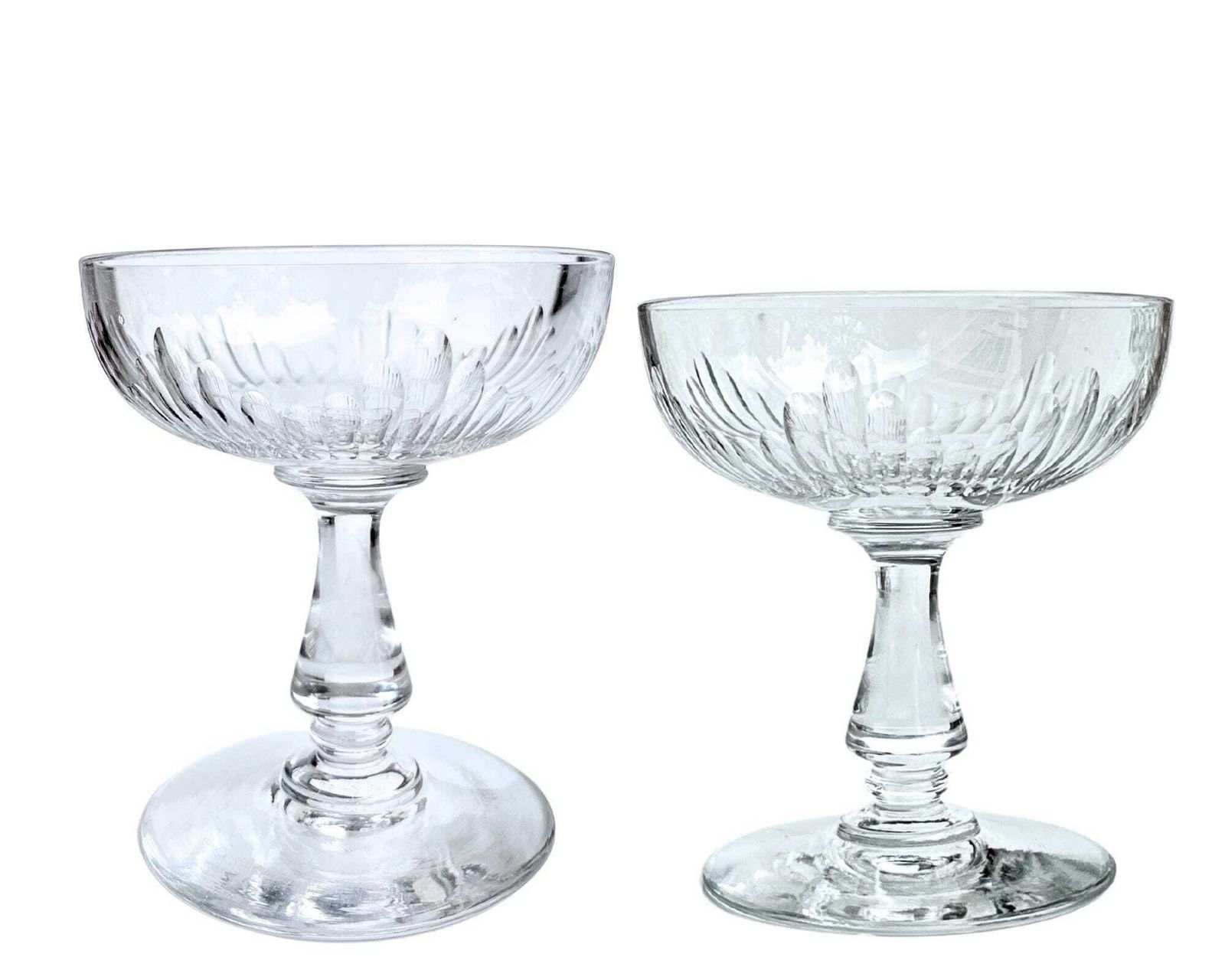 Baccarat Champagne Glasses | 5pcs | 1910 Franceet photo furniture