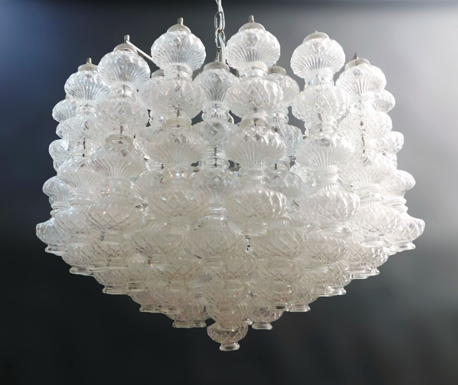 Murano Bussolotti Chandelier By Seguso photo for sale