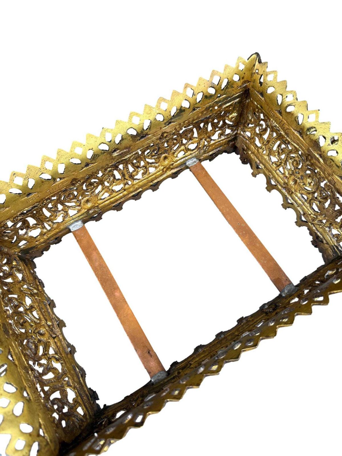 photo for sale Antique French Gilt Bronze Jardinière, Circa 1920 Centerpiece, Gift For Her