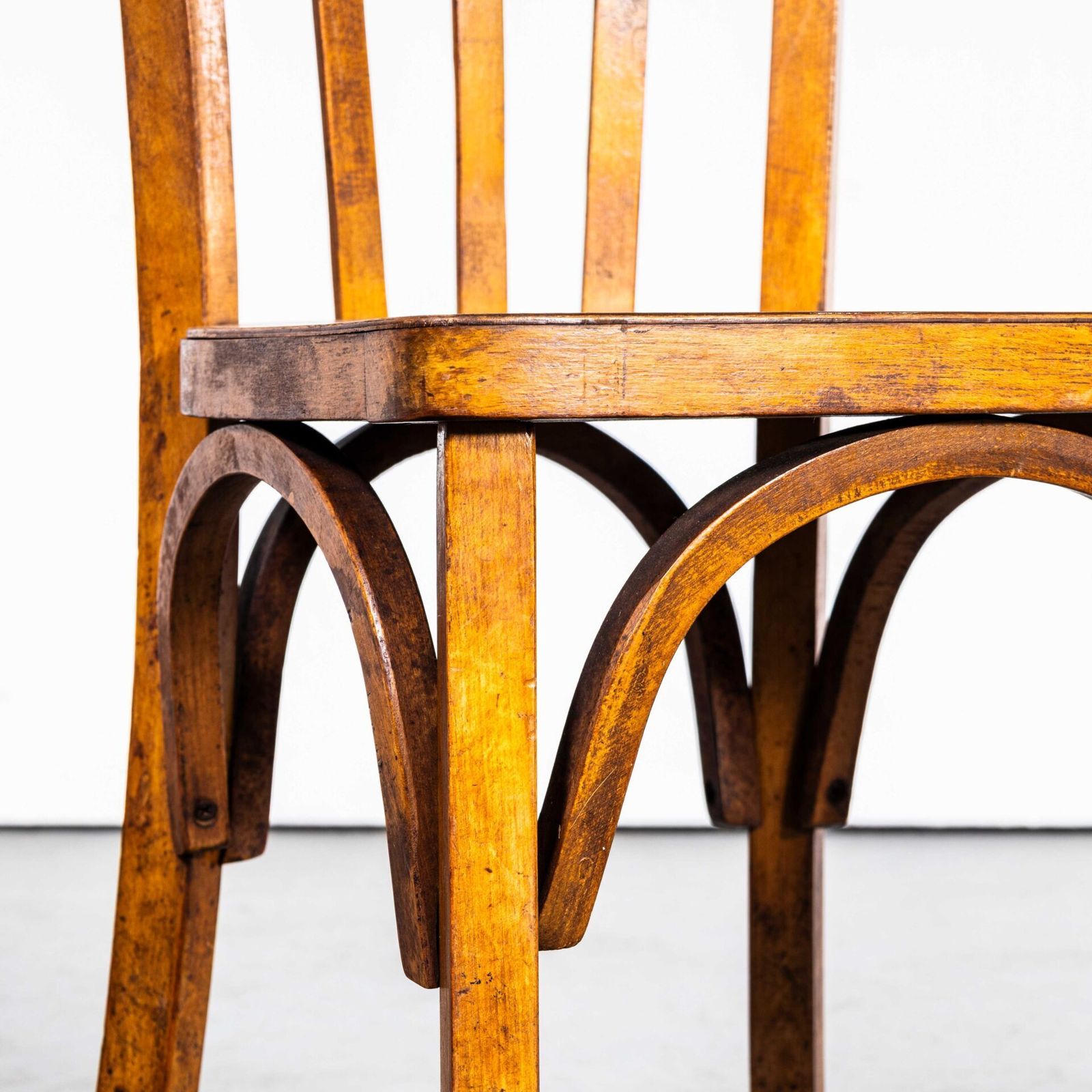 1950’s Honey Oak Classic Luterma Cafe Dining Chairs photo buy