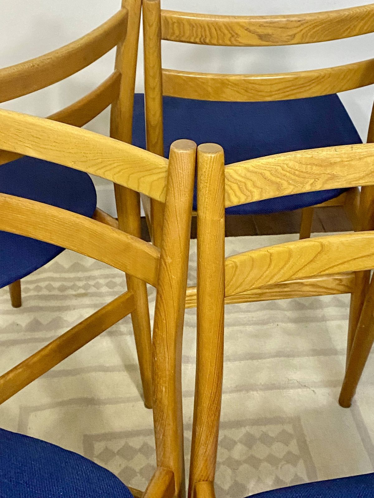 photo buy Set Of 5 Scandinavian Chairs From The Year .
