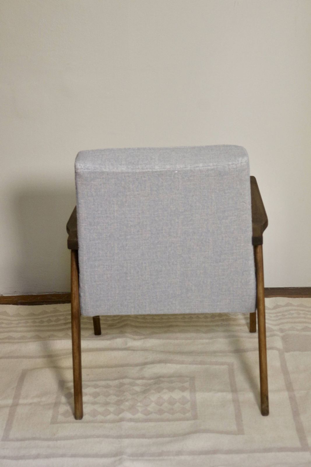 Henryk Lis 300 190 Armchair From The 70s In Bouclette Fabric Ref: Carmen photo buy