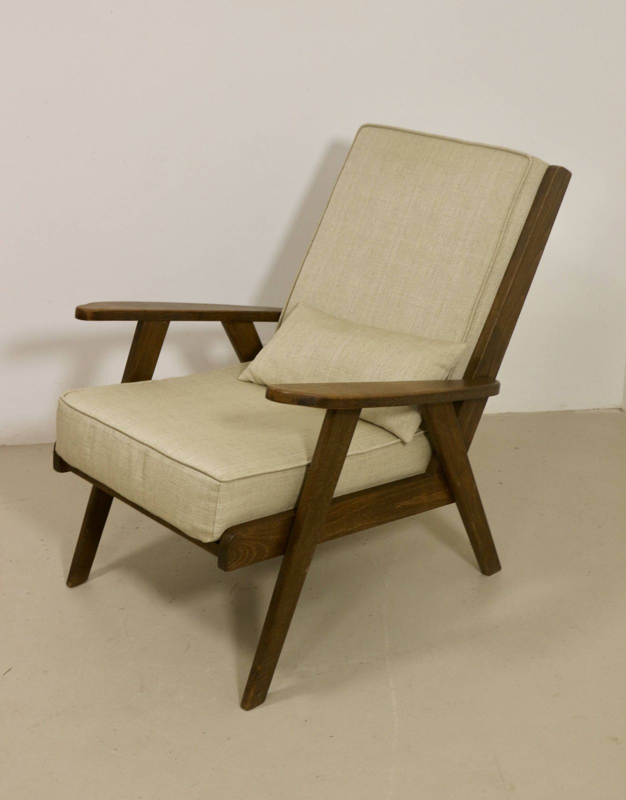Armchair From The Reconstruction Period 1950 photo vintage