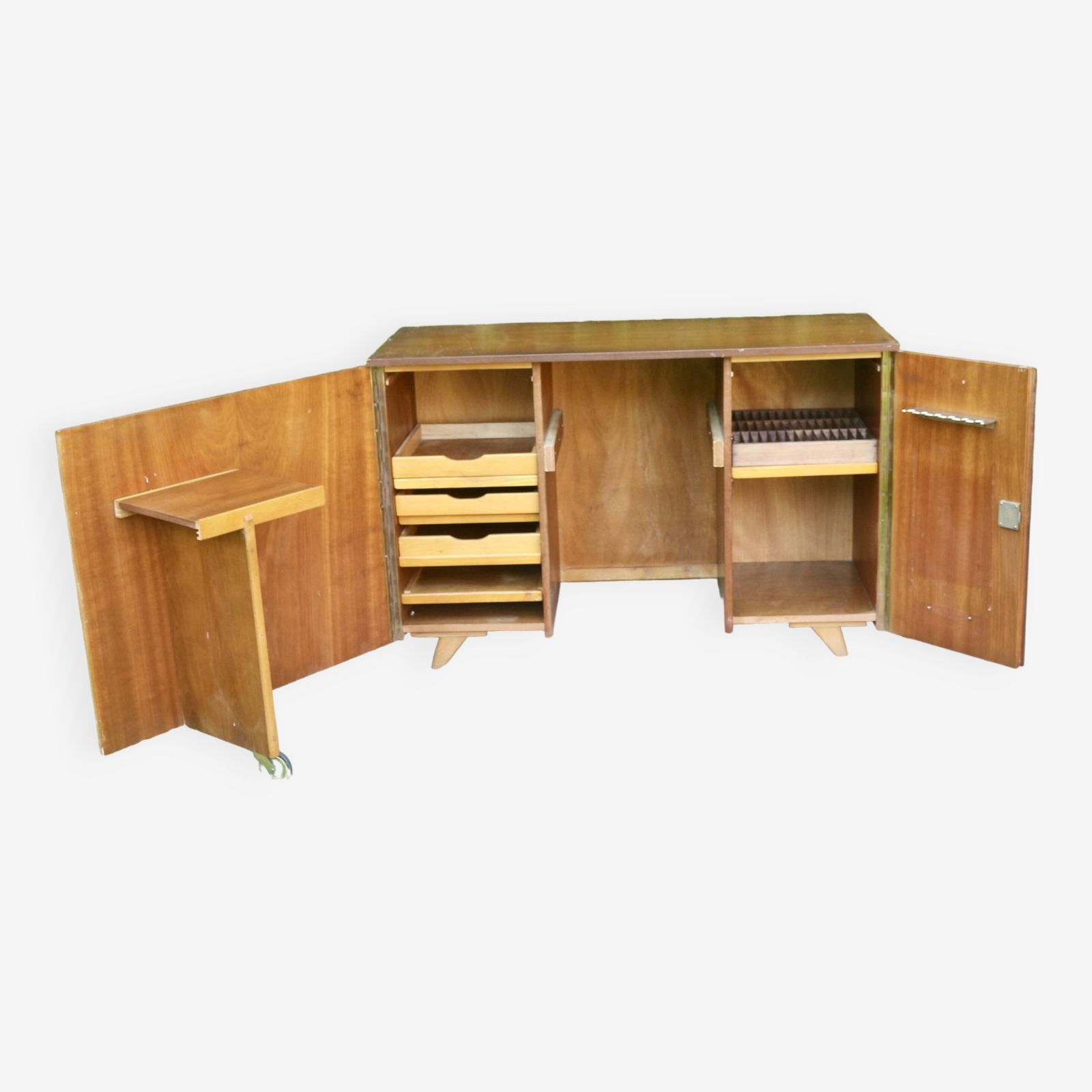 Magic Box Desk By Mummenthaler And Meier, Switzerland, 1960s. photo furniture