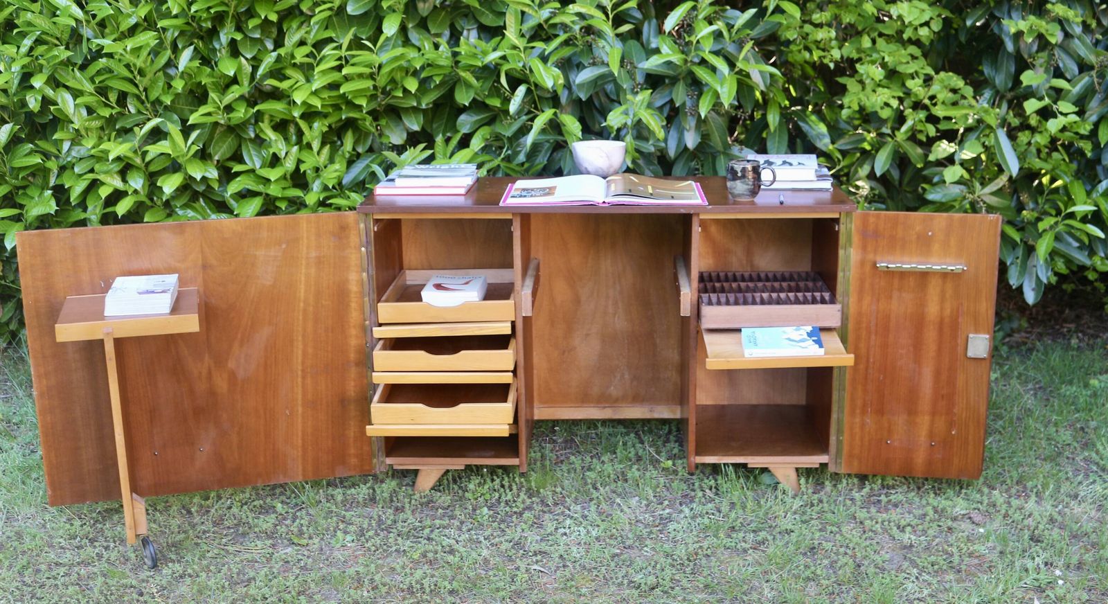 Magic Box Desk By Mummenthaler And Meier, Switzerland, 1960s. photo Furniture