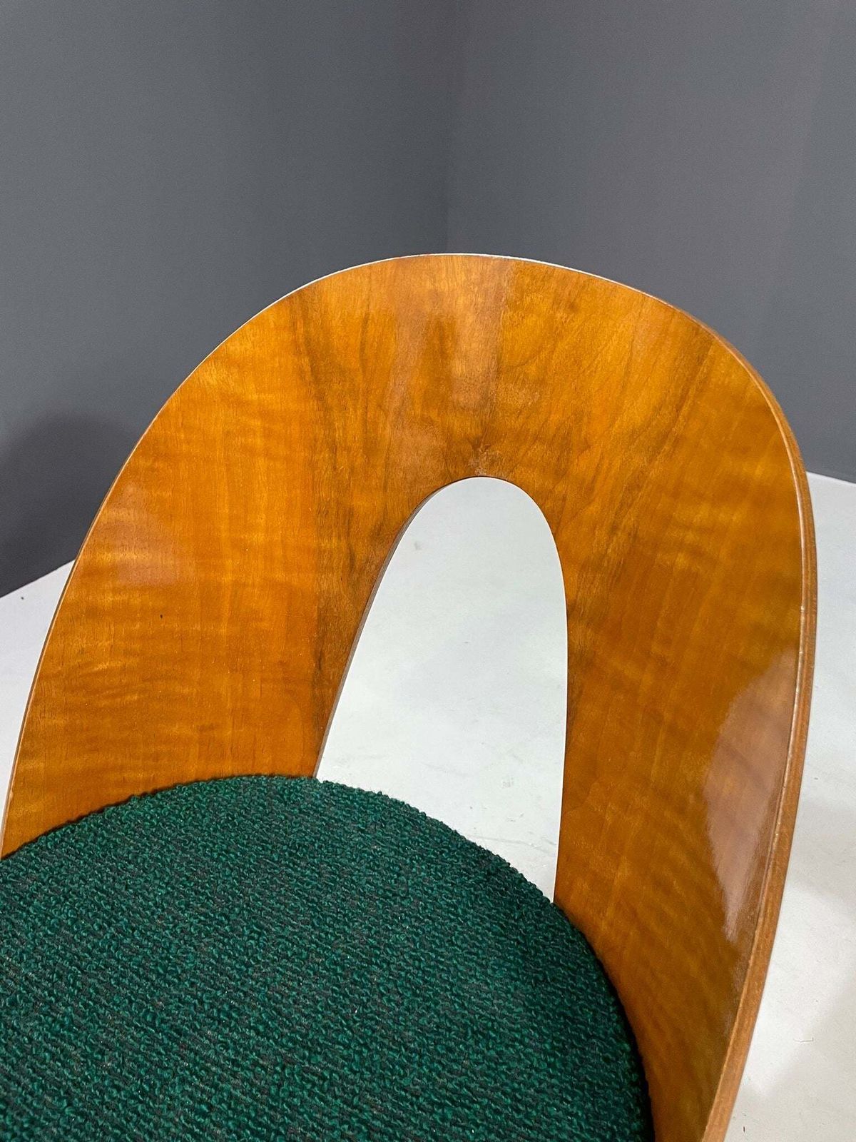 Your20th Set Of 4 Antonín šuman Chairs In Original Green Fabric, Czechoslovakia, 1970s £788.00 photo furniture