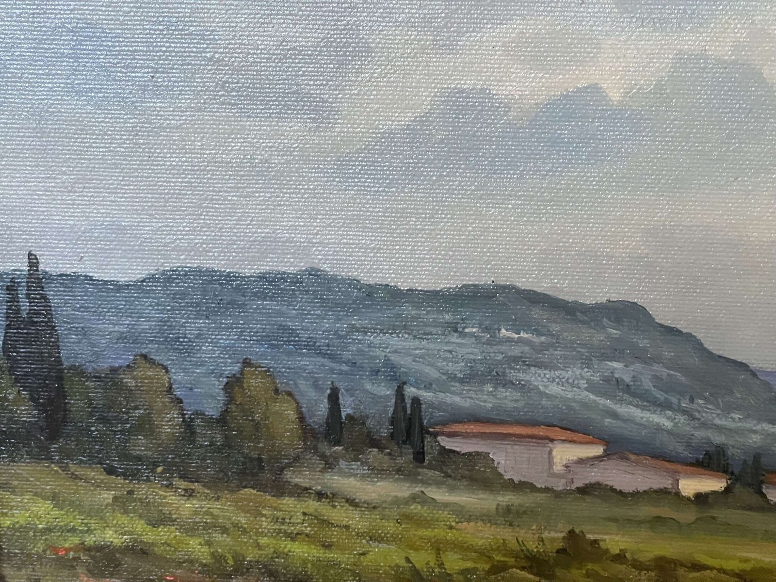 Italian Landscape Oil Painting By Renato Cappelli photo buy