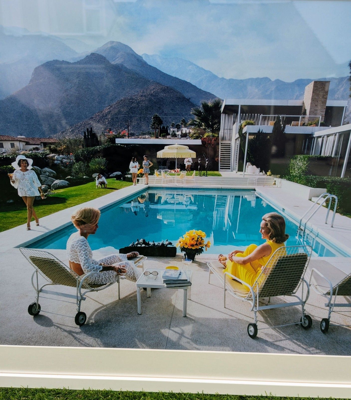 Aron Slims 1970 Pool Gossip High Original Quality Print  Delivery Available 0071. photo 509.0