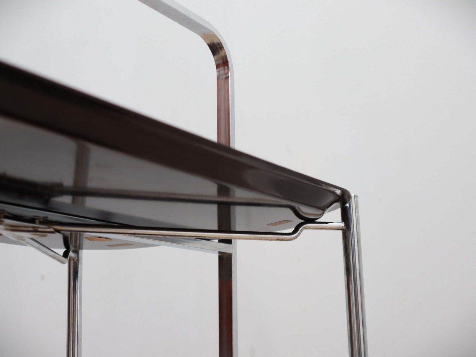 photo for sale Vintage Foldable Serving Trolley / Bar Cart Design 1960s