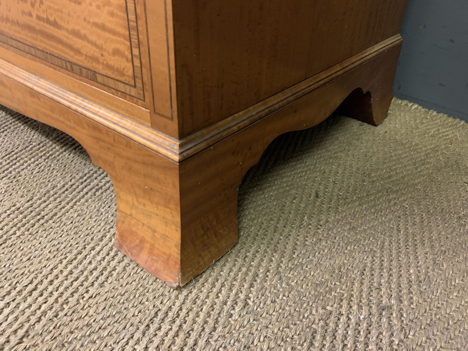Inlaid Satinwood Tallboy, 1900s photo vinterior