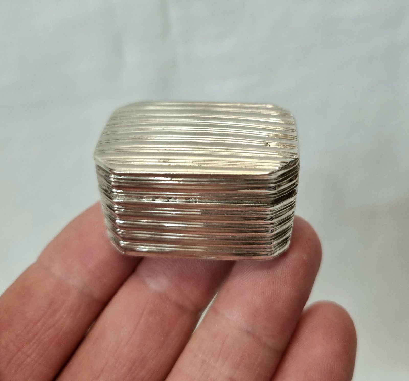 A Scarce And Fine Larger Sized Example Of A George IV Sterling Silver Nutmeg Grater, By Joseph Wilmore Of Bread Street, Birmingham, Dated 1825. photo buy