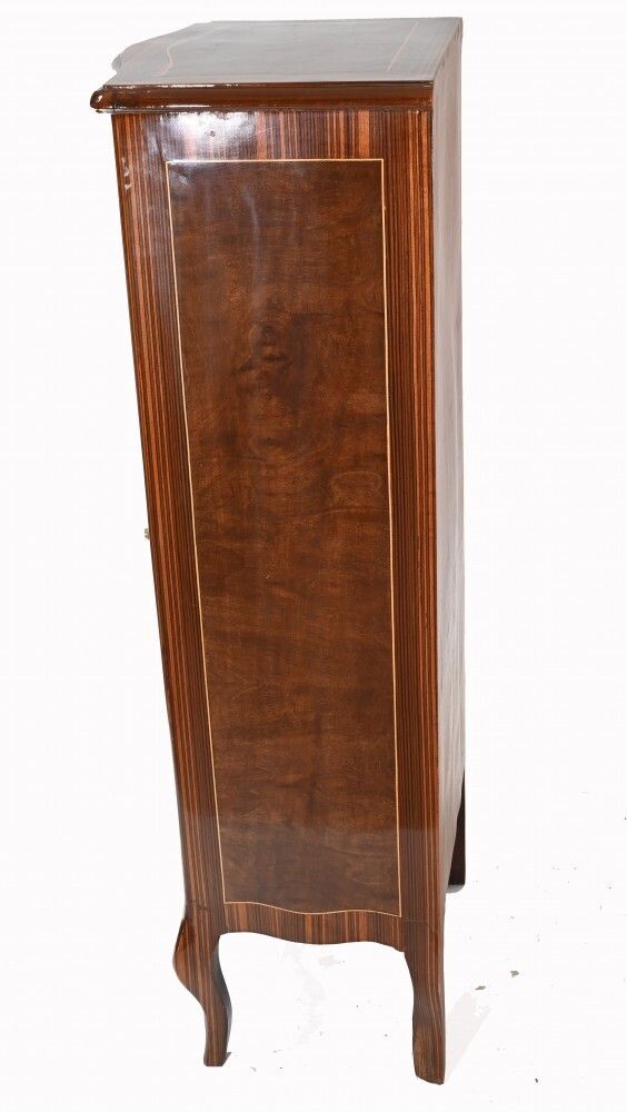 Pair Regency Tall Boy Chests Drawers photo vinterior