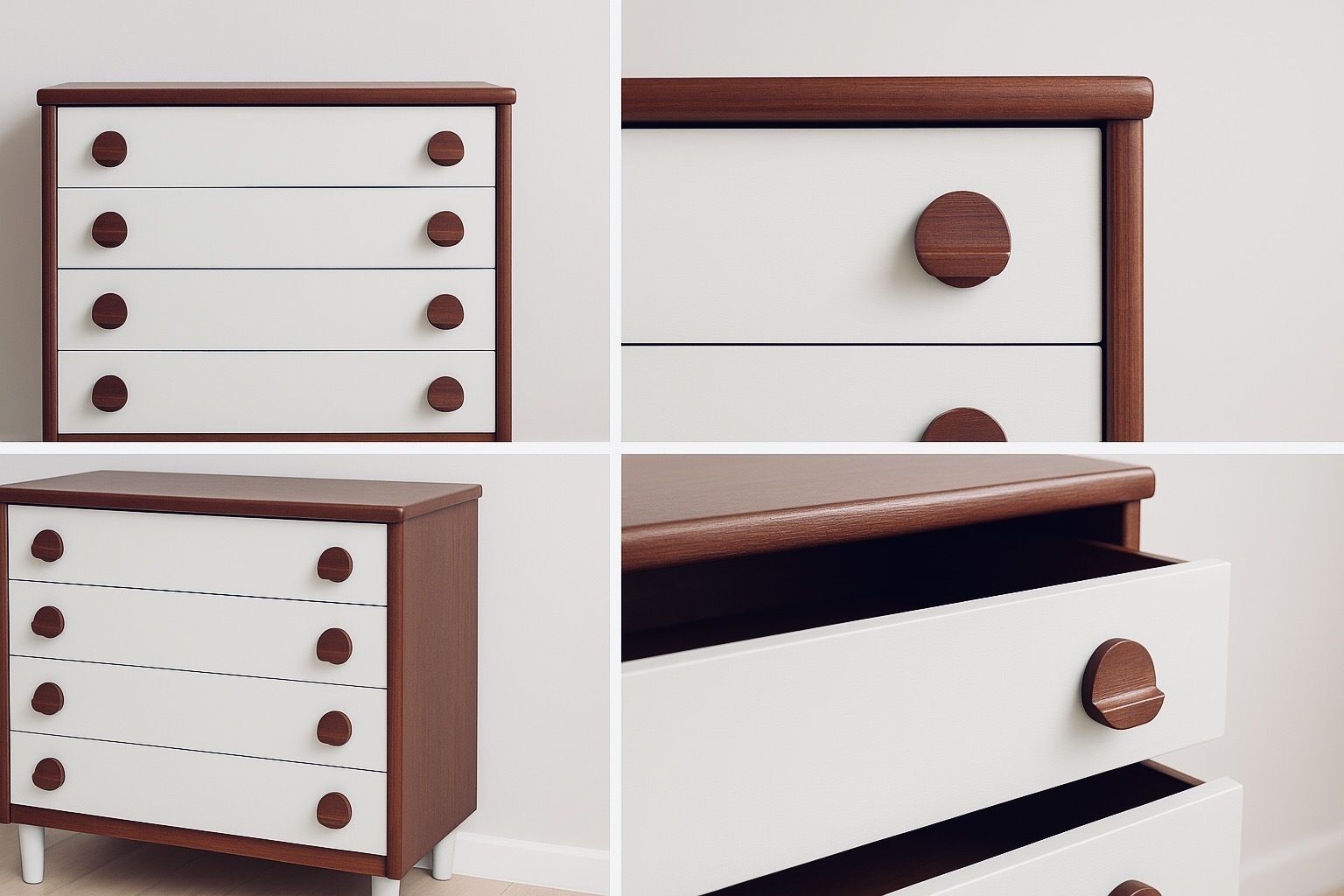 Mid Century Stag Cantata Teak Drawers photo for sale