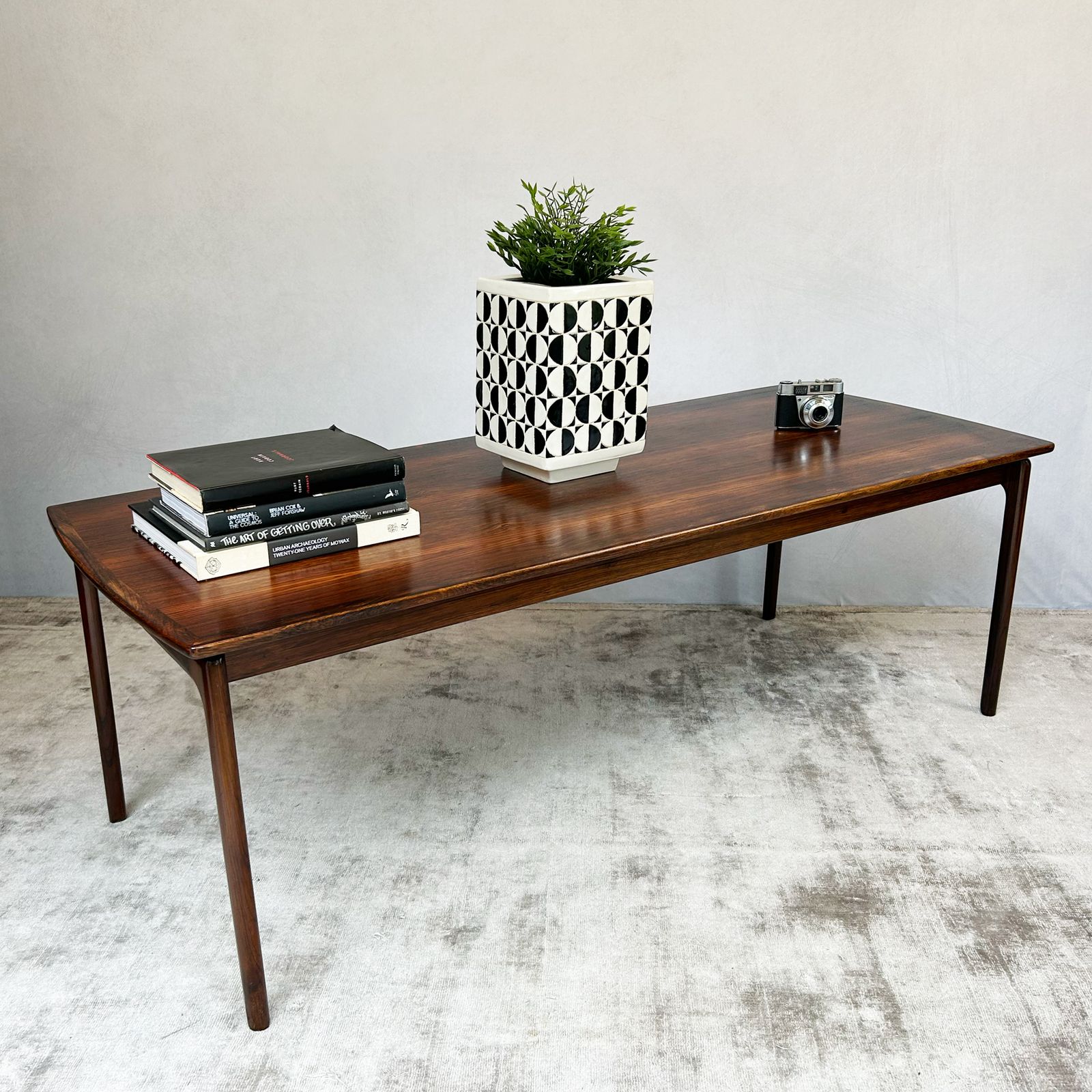 Brazilian Rosewood Coffee Table By Ole Wanscher