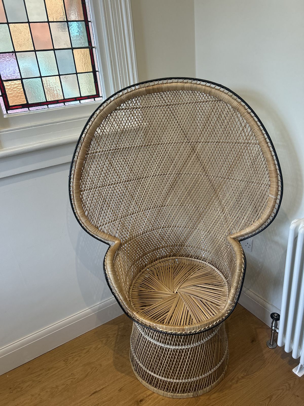 Original Mid Century Peacock Chair photo furniture