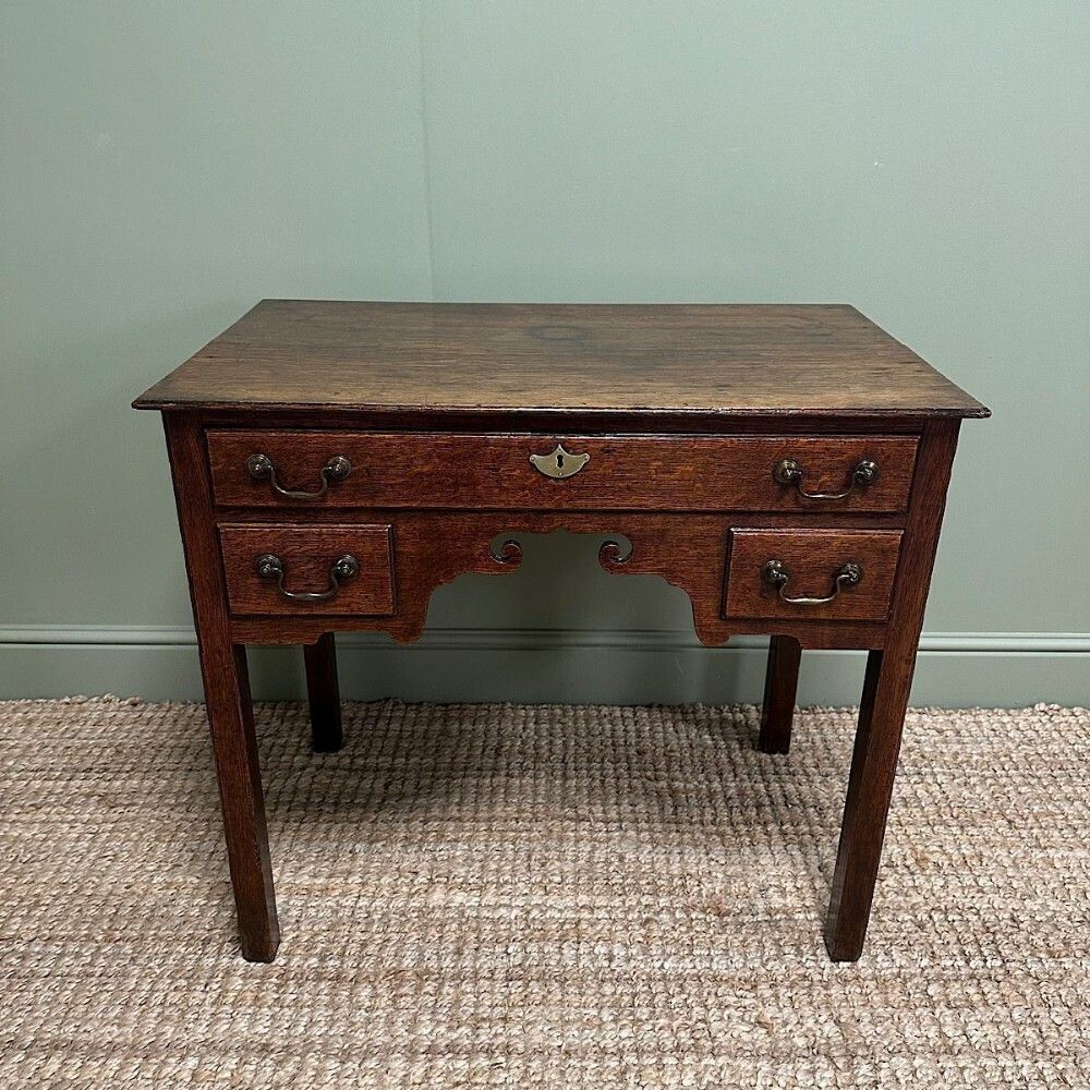 Country House 18th Century Antique Oak Side Table photo buy
