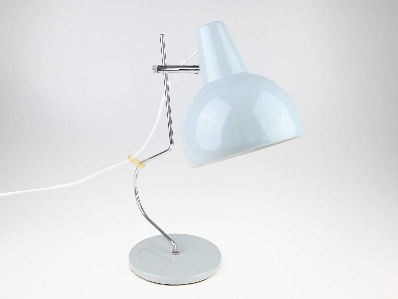 Mid Century Lamp, Table Lamp, Gray Lamp, Mid Century Lighting, Desk Lamp, Josef Hurka Lamp, Vintage Lamp, Table Light, Hurka Lidokov photo furniture