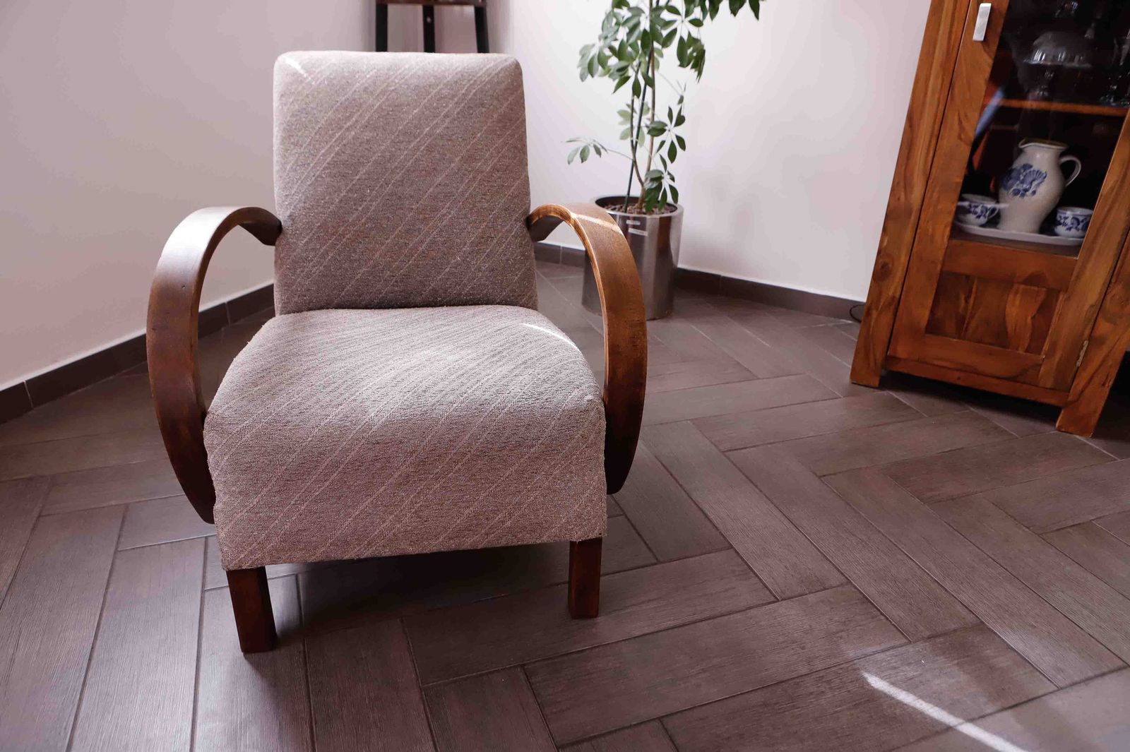 Halabala Armchair – Type C, Iconic Czechoslovak Design From The 1950s photo for sale