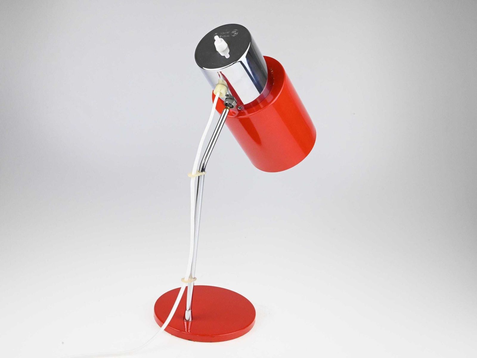 Industrial Desk Lamp, Industrial Lamp, Architect Lamp, Desk Lamp, Mid Century Lamp, Red Lamp, Table Lamp Desk Light, Vintage Lights photo Lighting