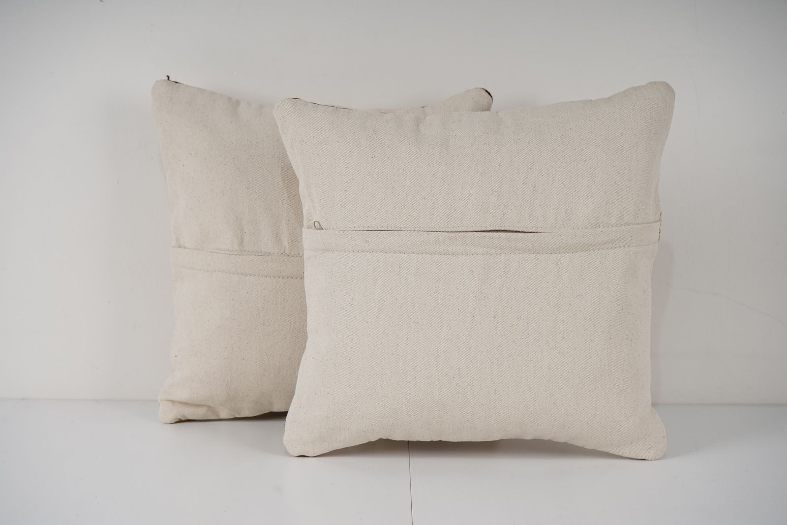Handmade Turkish Hemp Kilim Pillow Covers, Set Of 2 Tribal Cushions photo furniture