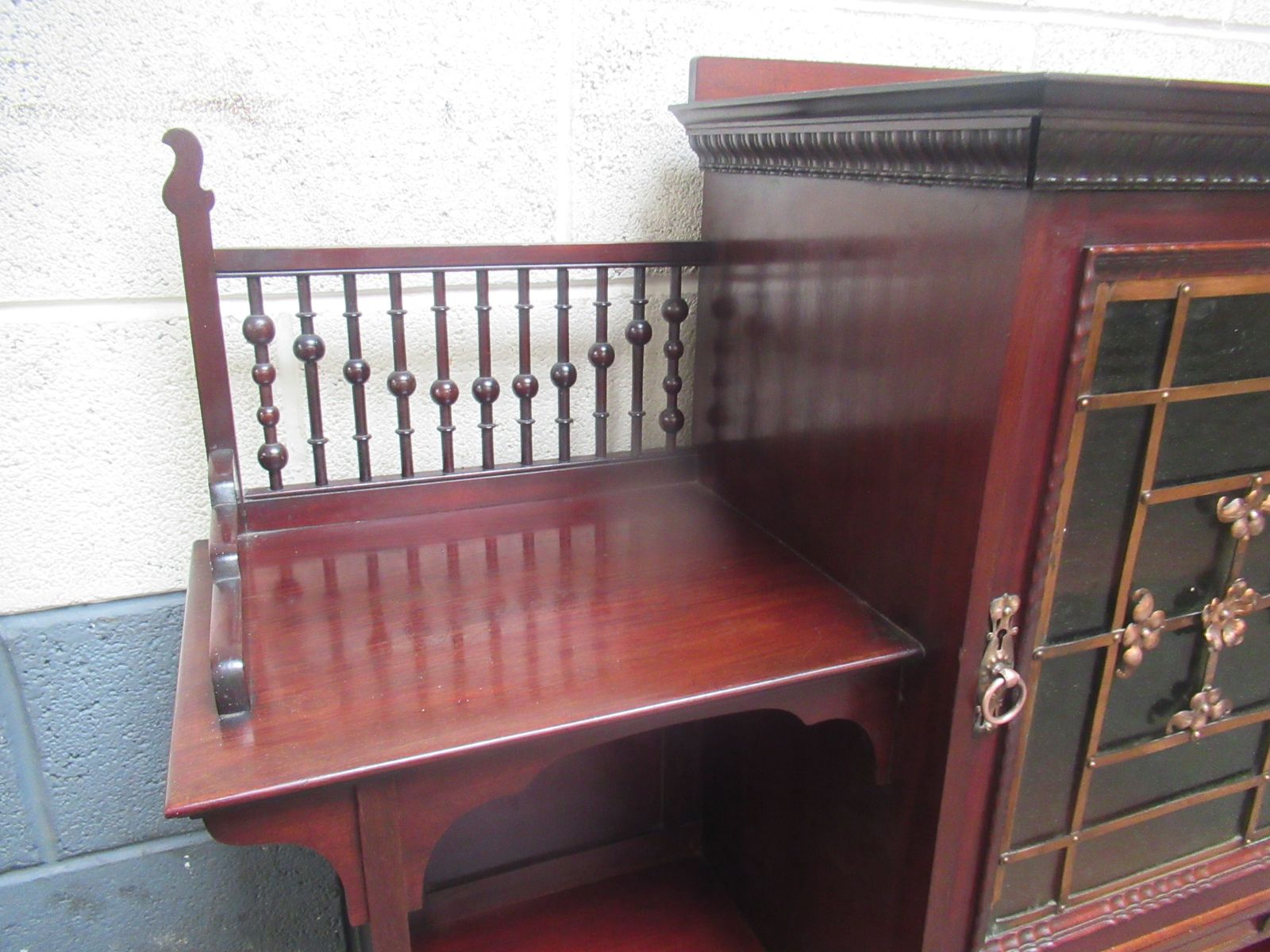 Mahogany   Lamb Of  Manchester  ,  Late Victorian   Open Bookcase. photo 750.0