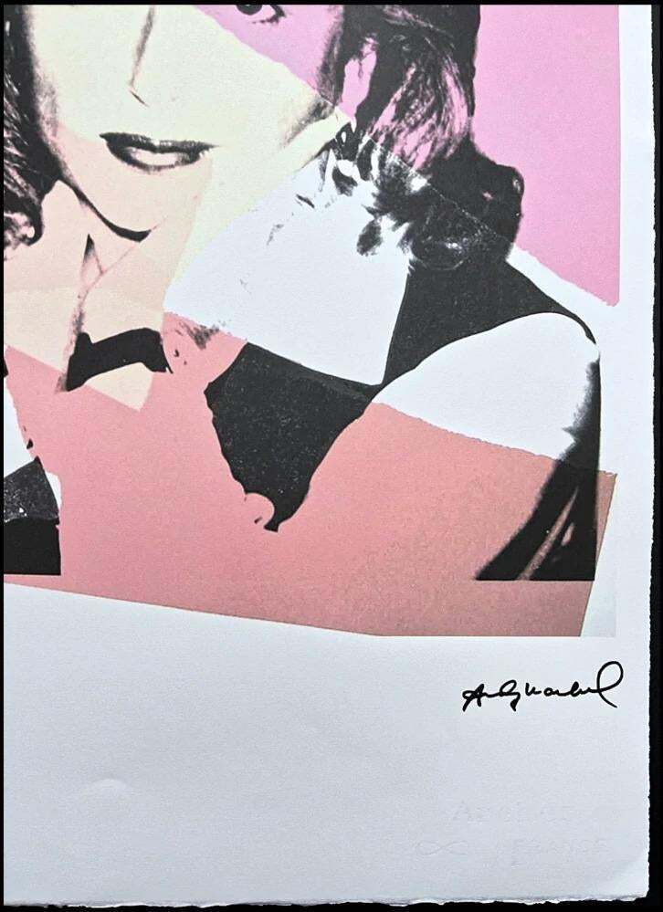 After Andy Warhol, Marcia Weisman Pink, 1980s, Lithograph photo for sale