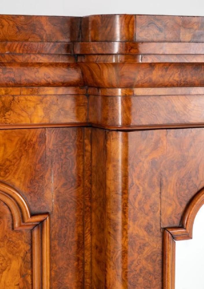 Victorian Wardrobe Walnut Gentlemans Closet Cabinet 1860 photo Furniture