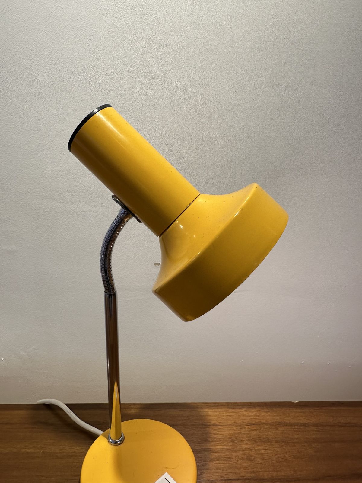 Danish Yellow Table Lamp By Jo Hammerborg For Fog & Mørup, 1960 photo furniture