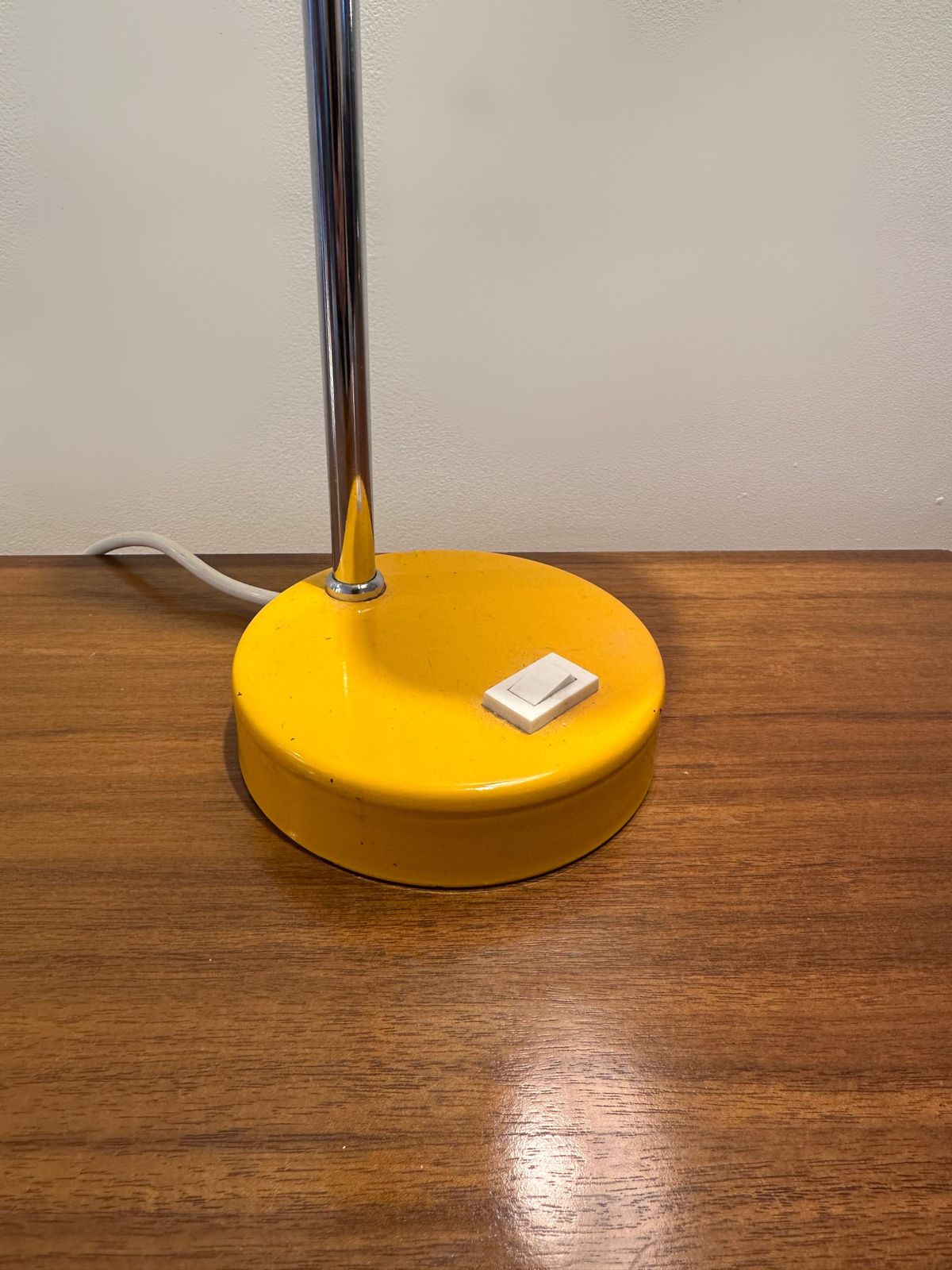 Danish Yellow Table Lamp By Jo Hammerborg For Fog & Mørup, 1960 photo 245.0