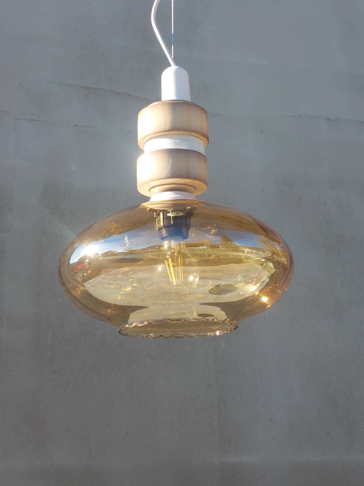 Retro Pendant Light / Retro Ceiling Light / Retro Lighting / Ufo Pendant Light / Space Age /Space Age Pendant Lamp / Mcm Pendant Light /70's photo furniture
