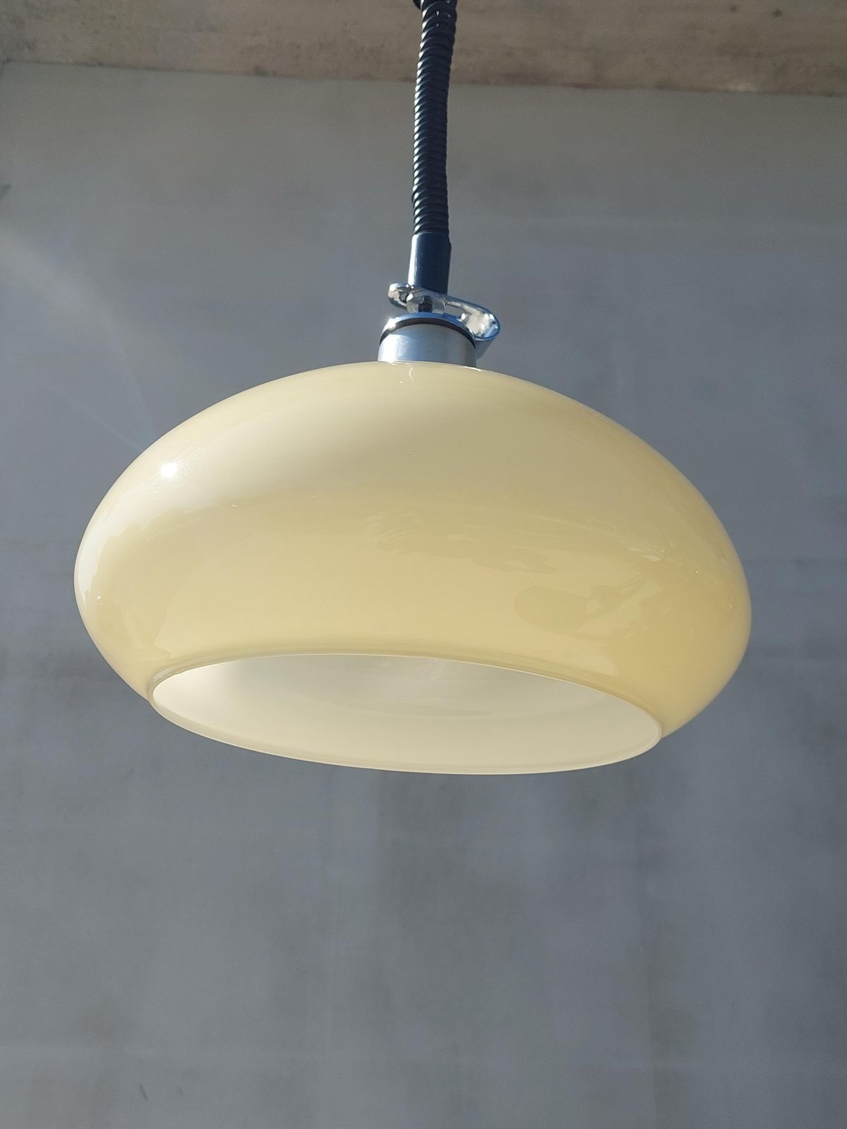 Retro Pendant Light / Retro Ceiling Light / Retro Lighting / Ufo Pendant Light / Space Age /Space Age Pendant Lamp / Mcm Pendant Light /70's photo buy