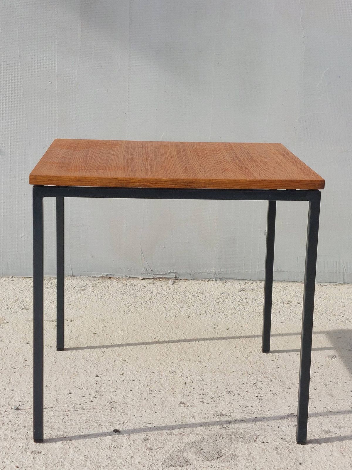 Vintage Industrial Side Table/Stol Kamnik/Designer Side Table/Mcm Industrial Side Table/Vintage Side Table/Industrial Style/Yugoslavia/70's photo vinterior
