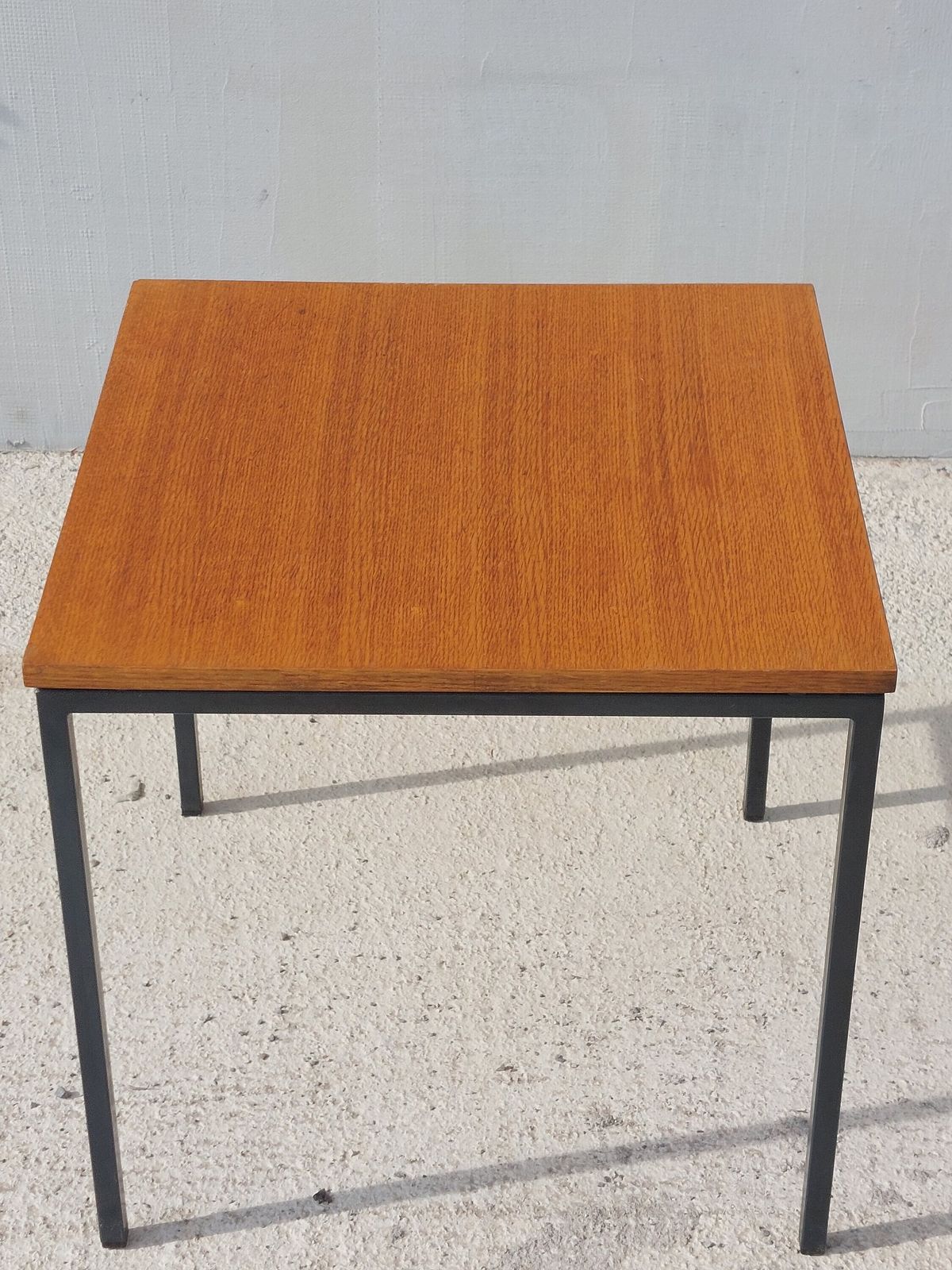 Vintage Industrial Side Table/Stol Kamnik/Designer Side Table/Mcm Industrial Side Table/Vintage Side Table/Industrial Style/Yugoslavia/70's photo buy