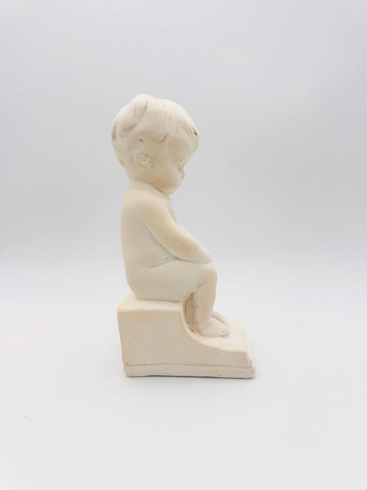 The Philosopher Sculpture By Sophia Rosamund 1912 photo vintage