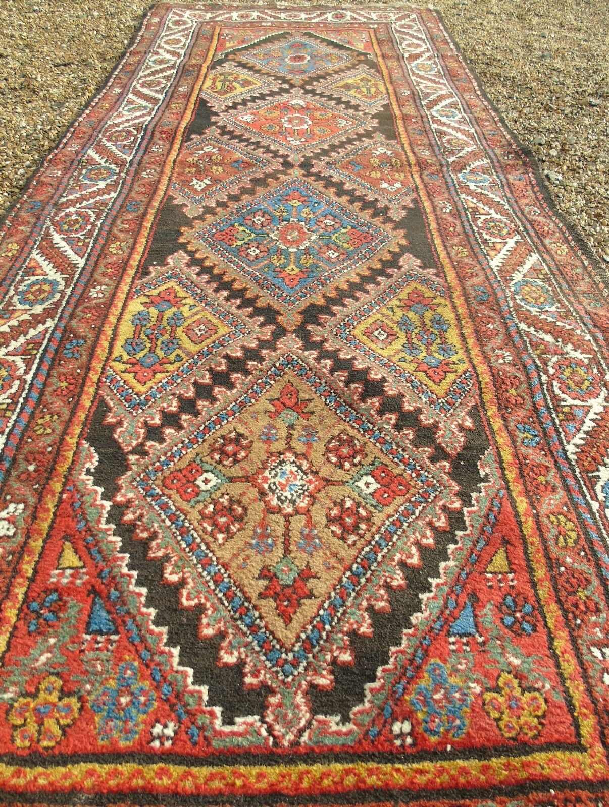 photo furniture Antique Kurdish Runner