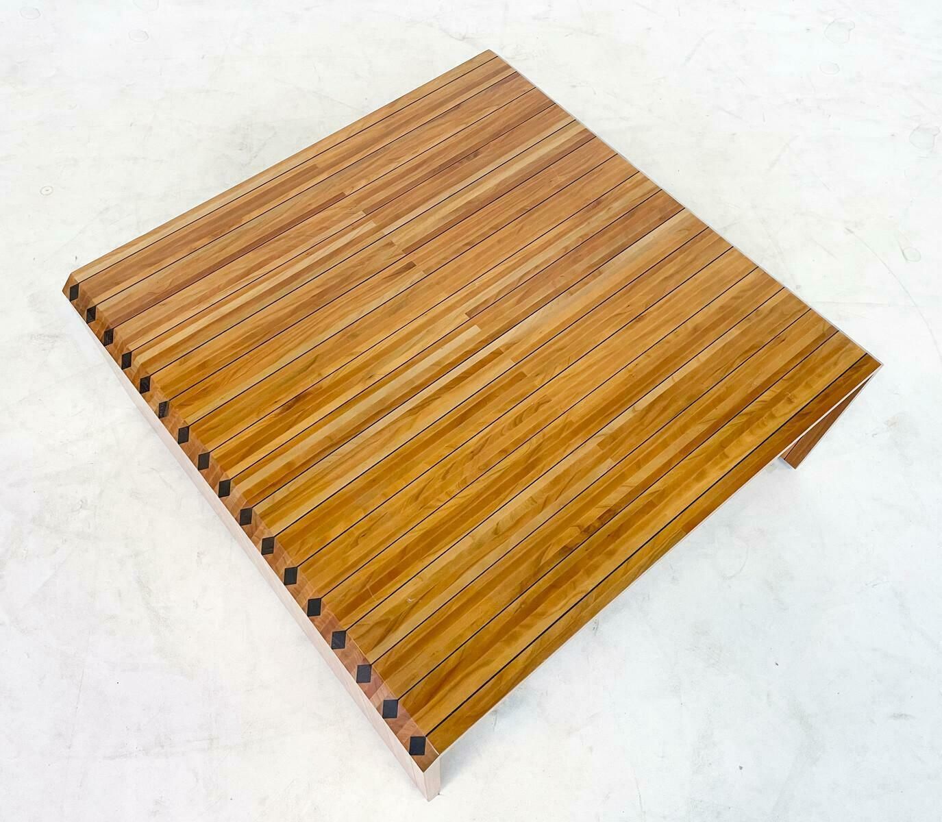Mid Century Modern Italian Wooden Coffee Table, 1970s photo furniture