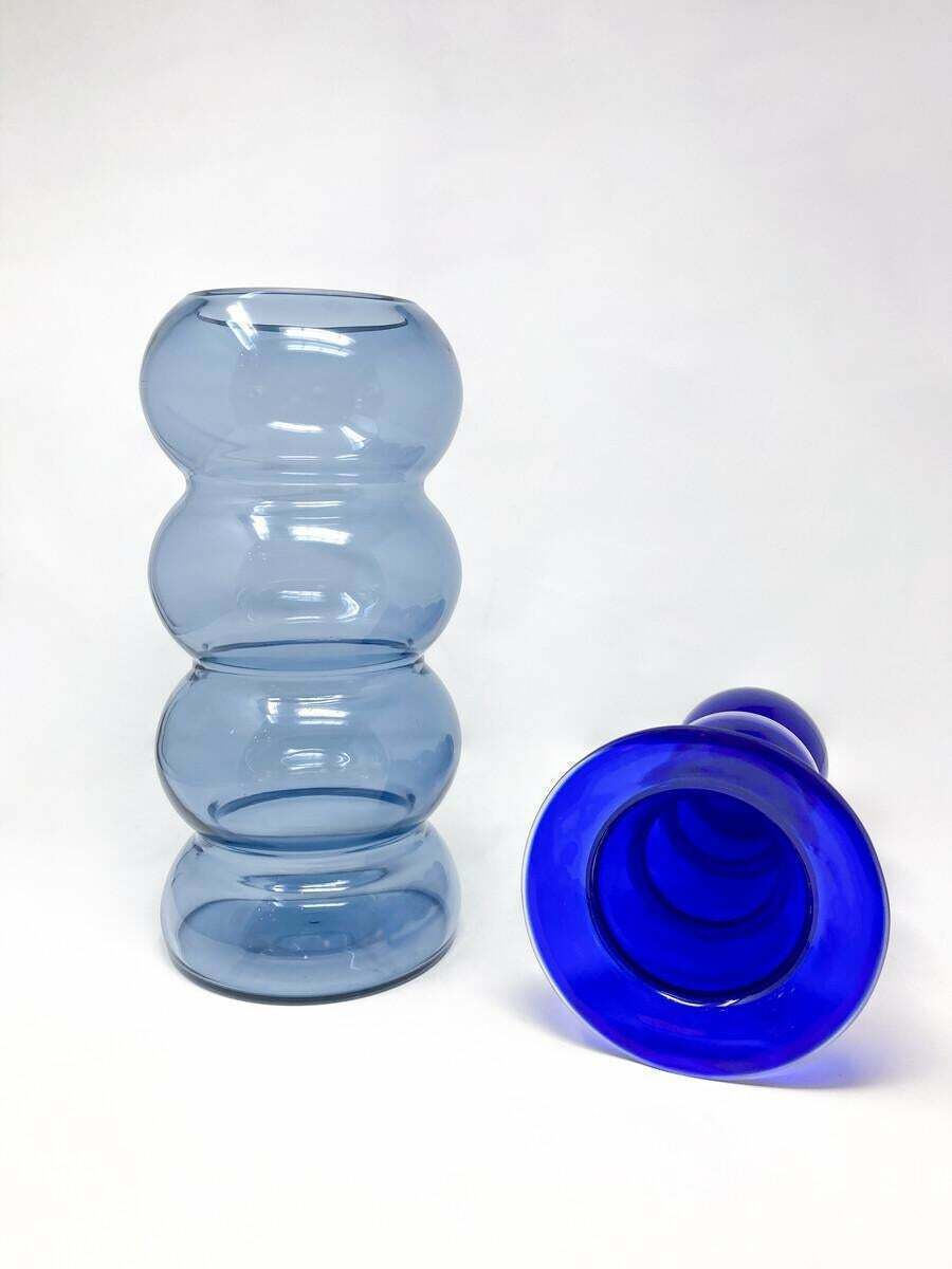 Mid Century Modern Murano Glass Vases By Carlo Nason For Mazzega, Italy, 1960s photo vinterior