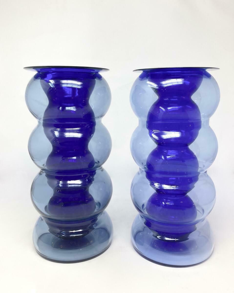 Mid Century Modern Murano Glass Vases By Carlo Nason For Mazzega, Italy, 1960s photo vintage