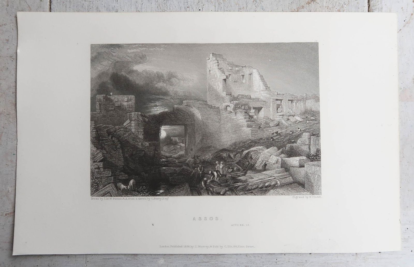 Set Of 24 Original Antique Prints Of The Levant / Holy Land /Middle East. C 1835 photo 200.0
