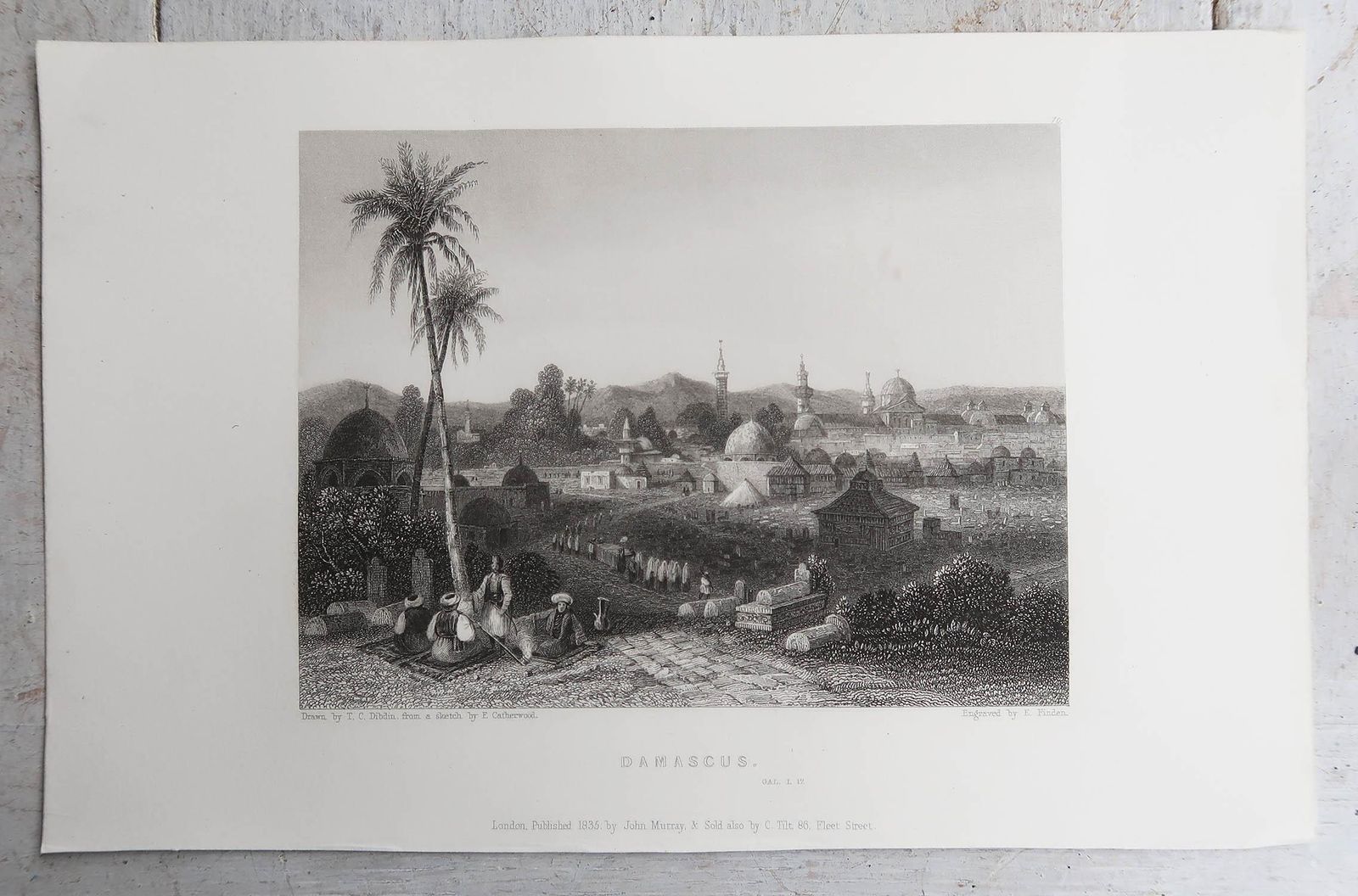 200.0 Set Of 24 Original Antique Prints Of The Levant / Holy Land /Middle East. C 1835 photo