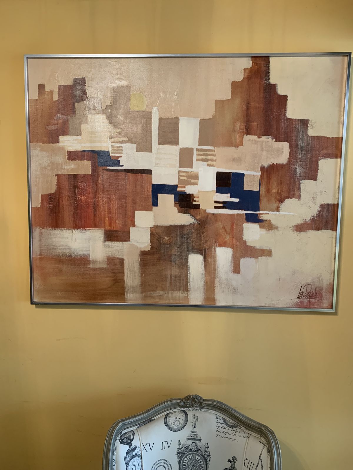 A Large Oil On Canvas ,Painted And Signed By Lee Reynolds ,Circa 1960s