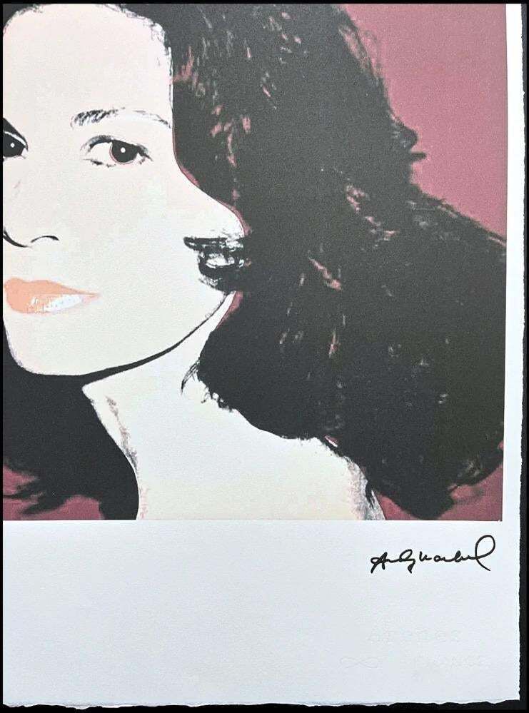 After Andy Warhol, Florinda Bolka, 1980s, Lithograph photo for sale