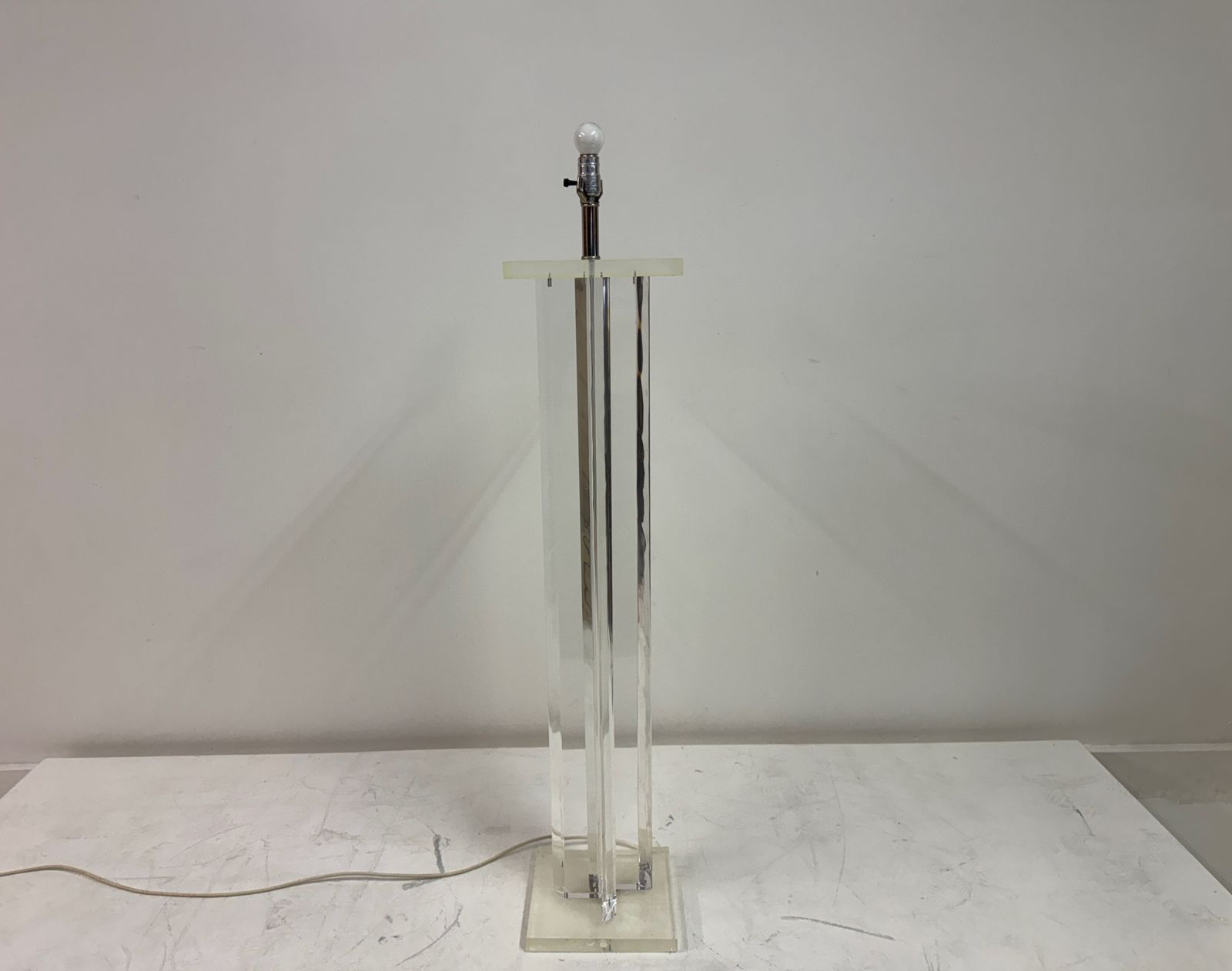 Lucite Floor Lamp By Primo, American, Circa 1970s–1980s photo furniture