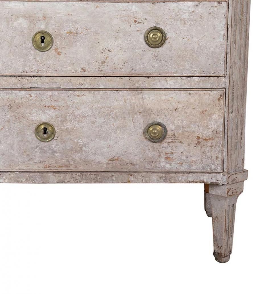 19th Century Danish Painted Chest Of Drawers photo buy