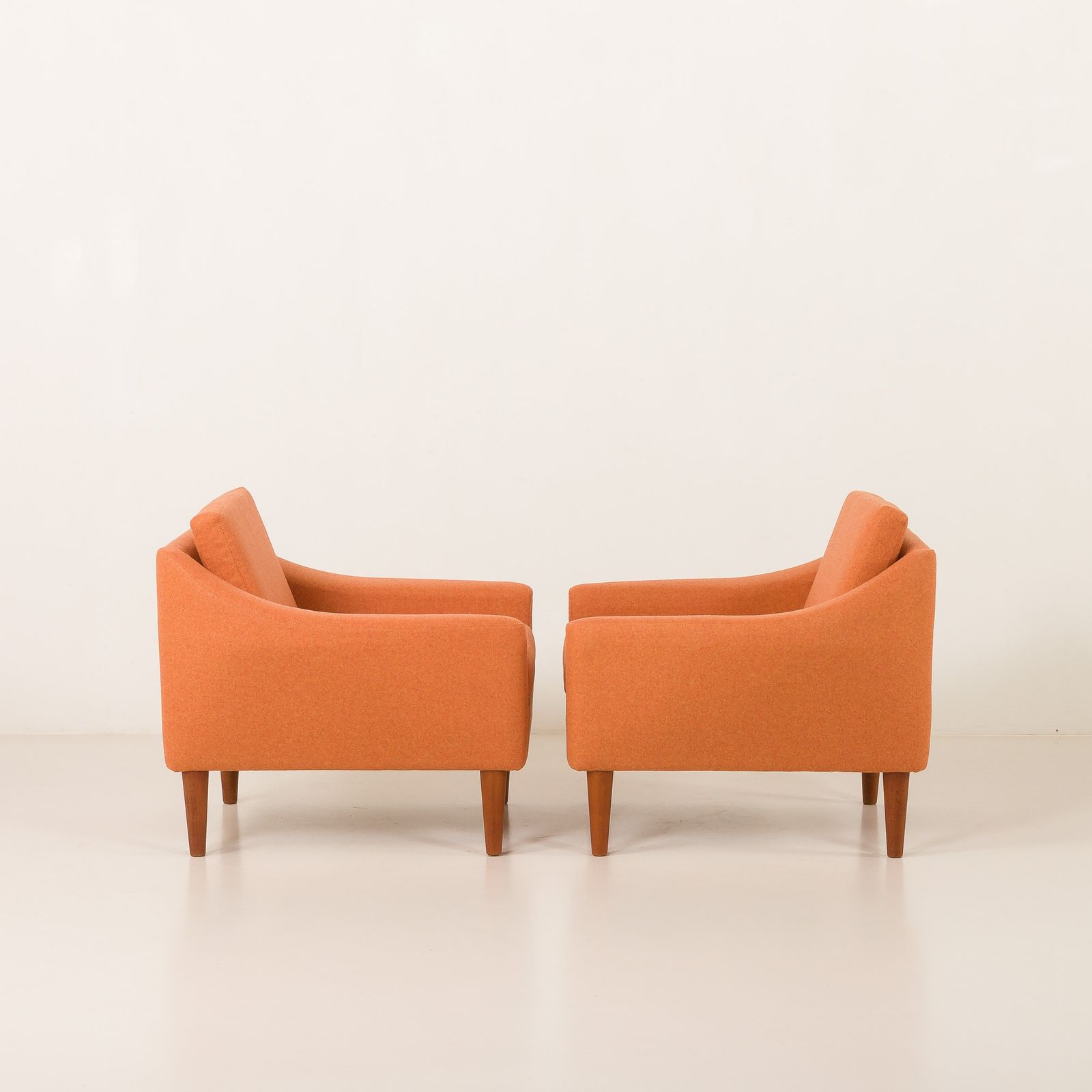 Furniture Dux Mid Century Lounge Chairs Attr. To Folke Ohlsson, Sweden 1960s photo