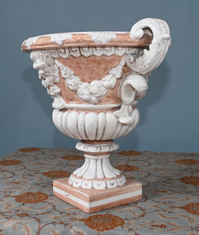 Grand Tour Italian Planter Urn Terracotta Jardiniere photo buy