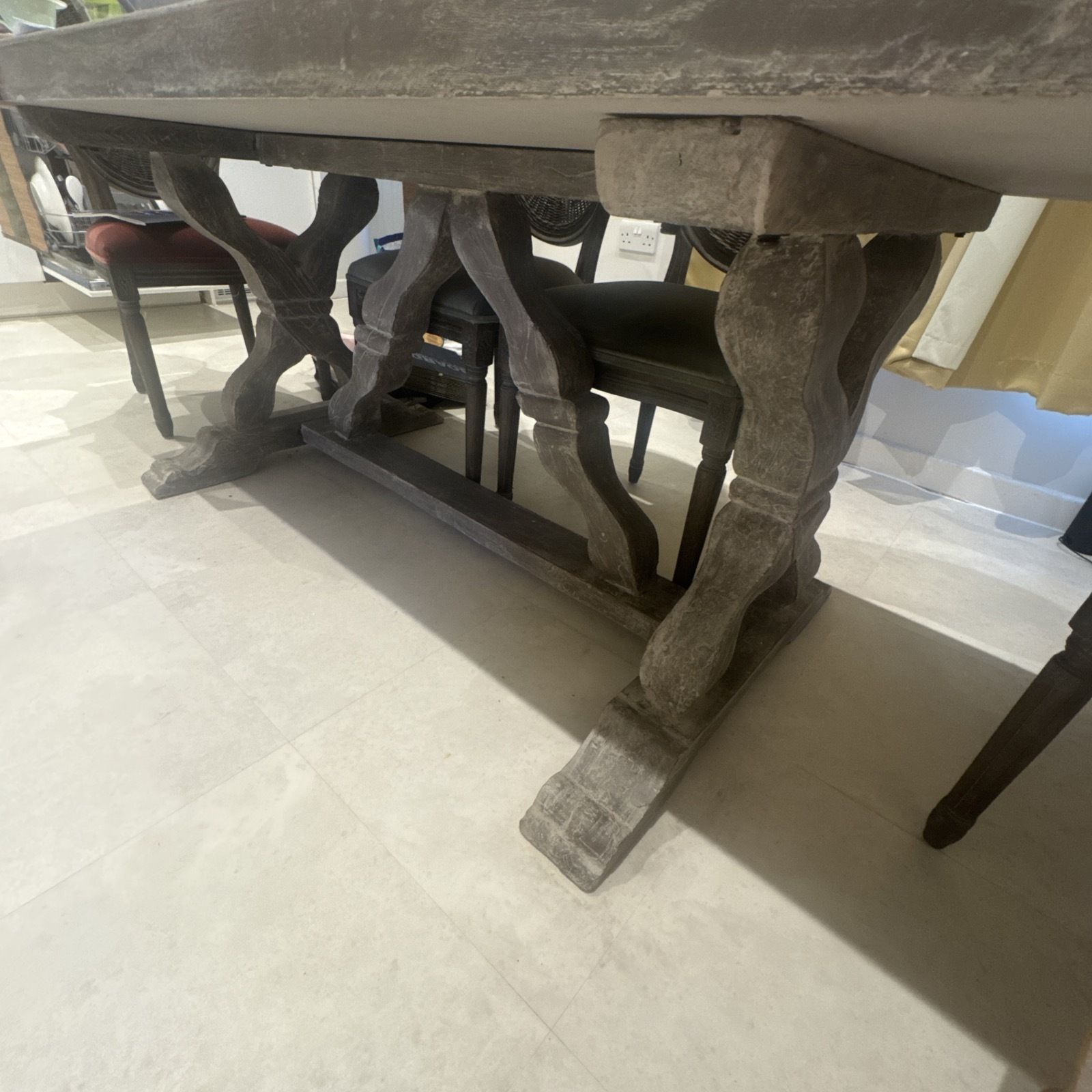 Oka Oak 8 Person Dining Table Rrp 3500 photo furniture